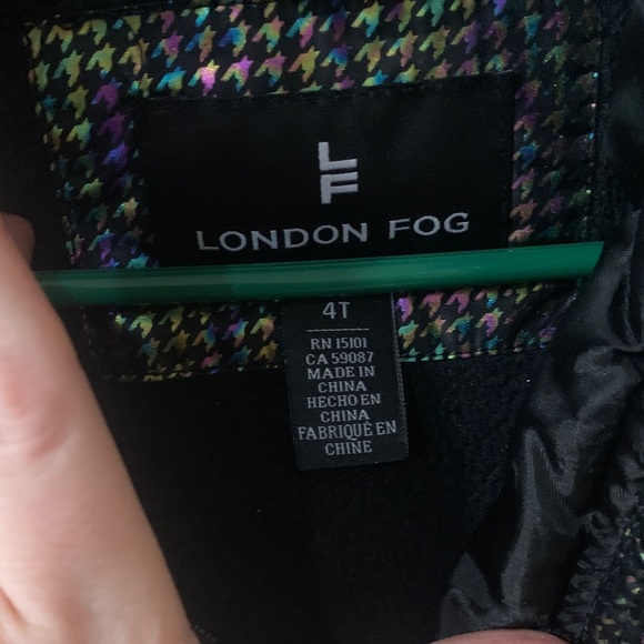 London Fog Multicolor Patterned Jacket - Picture 2 of 7